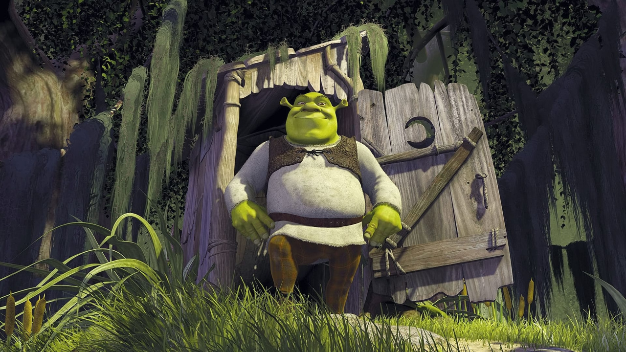 Shrek (Mike Myers) in 'Shrek'.