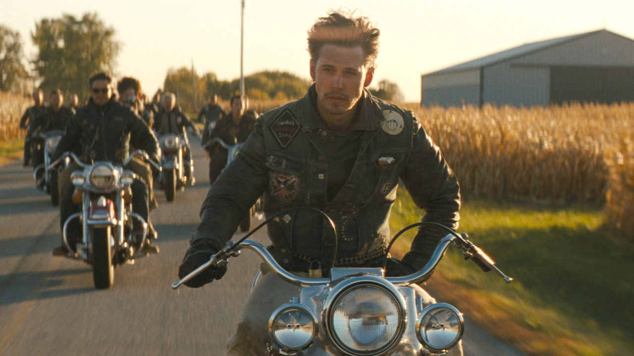 Austin Butler as Benny in director Jeff Nichols' 'The Bikeriders,' a Focus Features release.