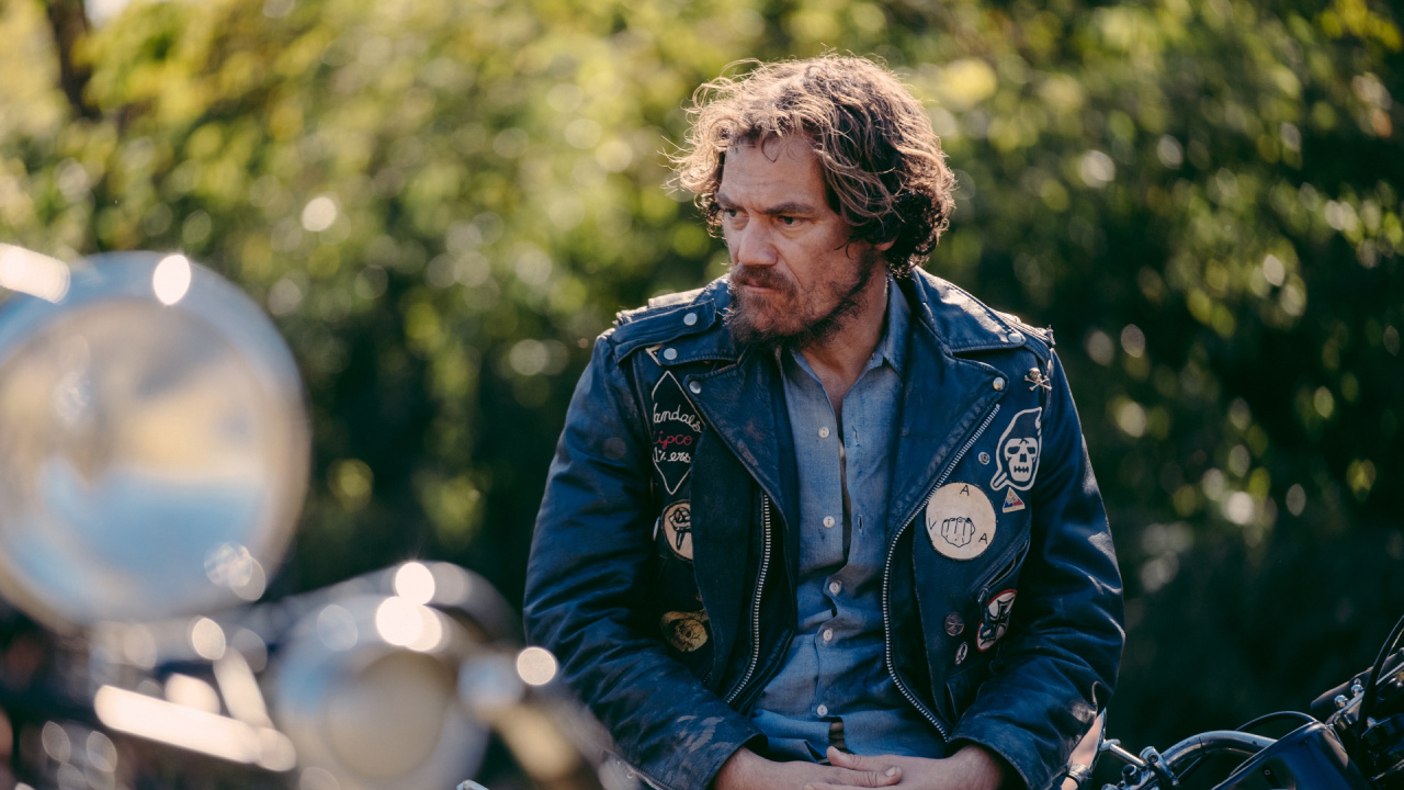 Michael Shannon as Zipco in 20th Century Studios' 'The Bikeriders'.