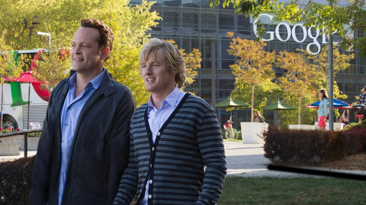 Vince Vaughn and Owen Wilson in 'The Internship'.