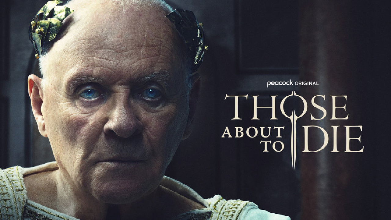 Anthony Hopkins as Vespasian in 'Those About to Die'.