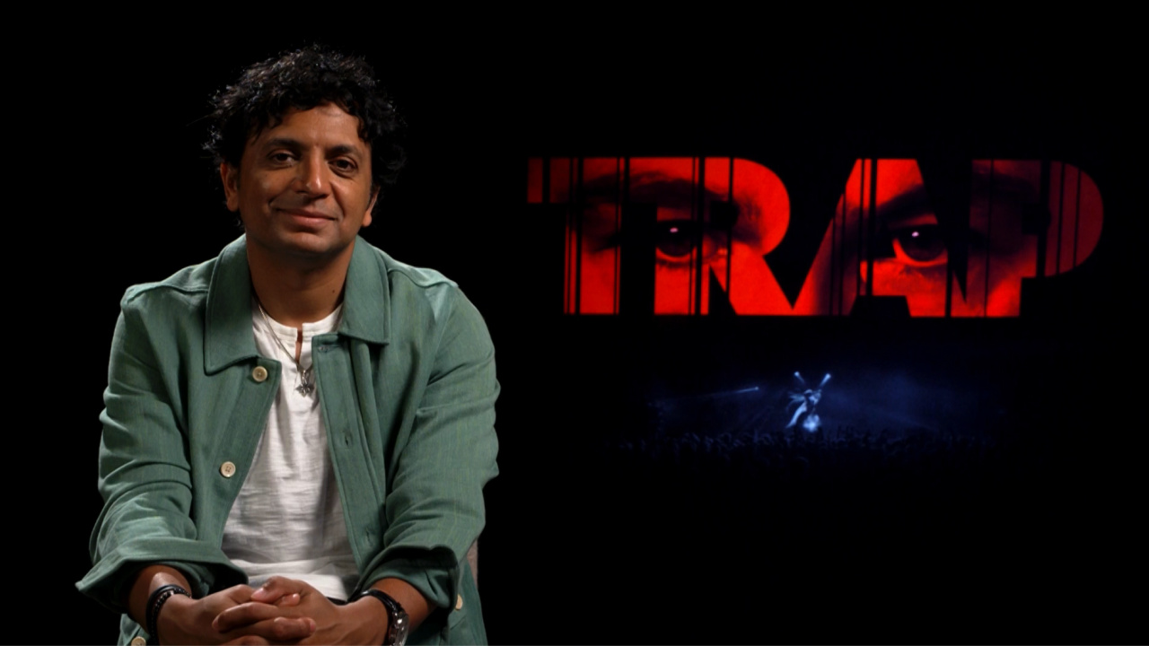 Director M. Night Shyamalan talks 'Trap,' which opens in theaters on August 2nd.