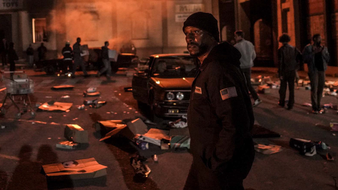 Tyrese Gibson as Mercer in the Action, Crime, Thriller film, '1992', a Lionsgate release. Photo courtesy of Lionsgate.