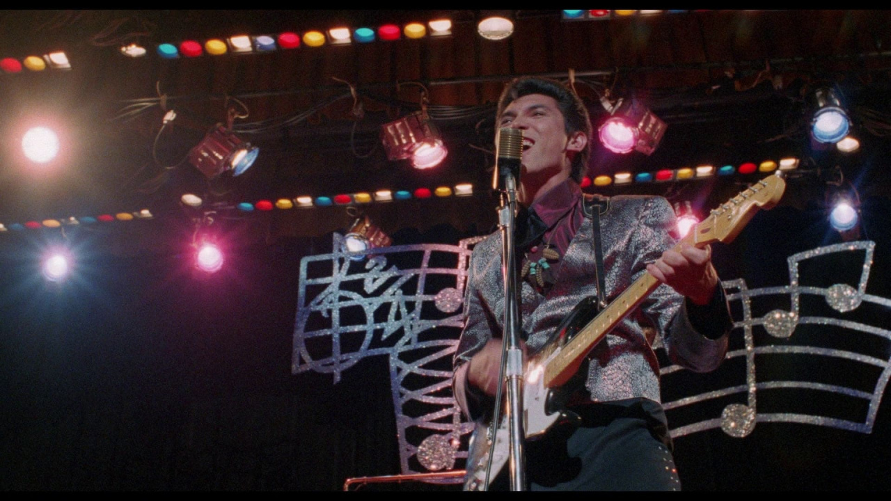 Lou Diamond Phillips as Ritchie Valens in 'La Bamba'. Photo: Columbia Pictures.