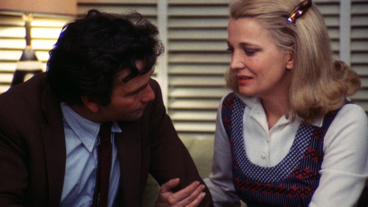 (L to R) Peter Falk and Gena Rowlands in 'A Woman Under the Influence.' Photo: Faces International Films.