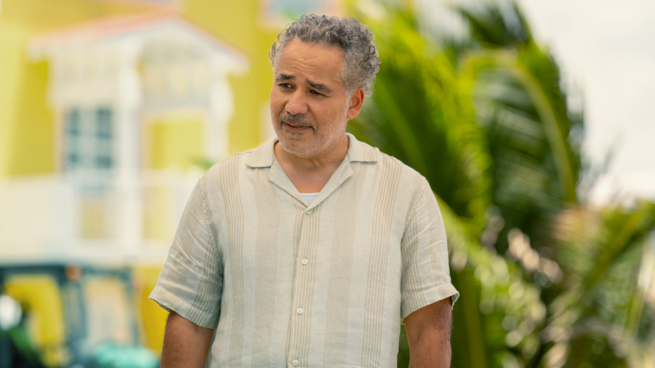 John Ortiz in 'Bad Monkey,' premiering August 14, 2024 on Apple TV+.