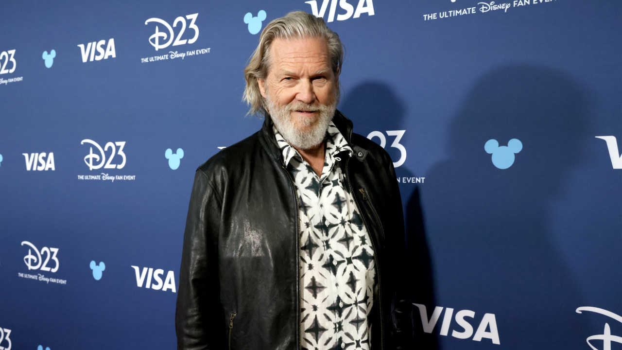 Jeff Bridges presenting 'Tron: Ares' at D23 2024. Photo: Disney.