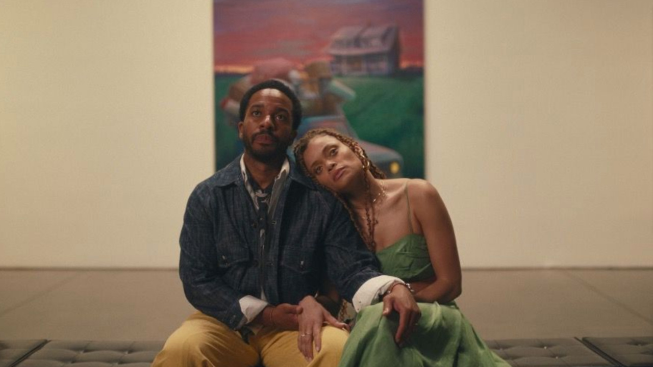 (L to R) André Holland and Andra Day in 'Exhibiting Forgiveness'. Courtesy of Roadside Attractions.