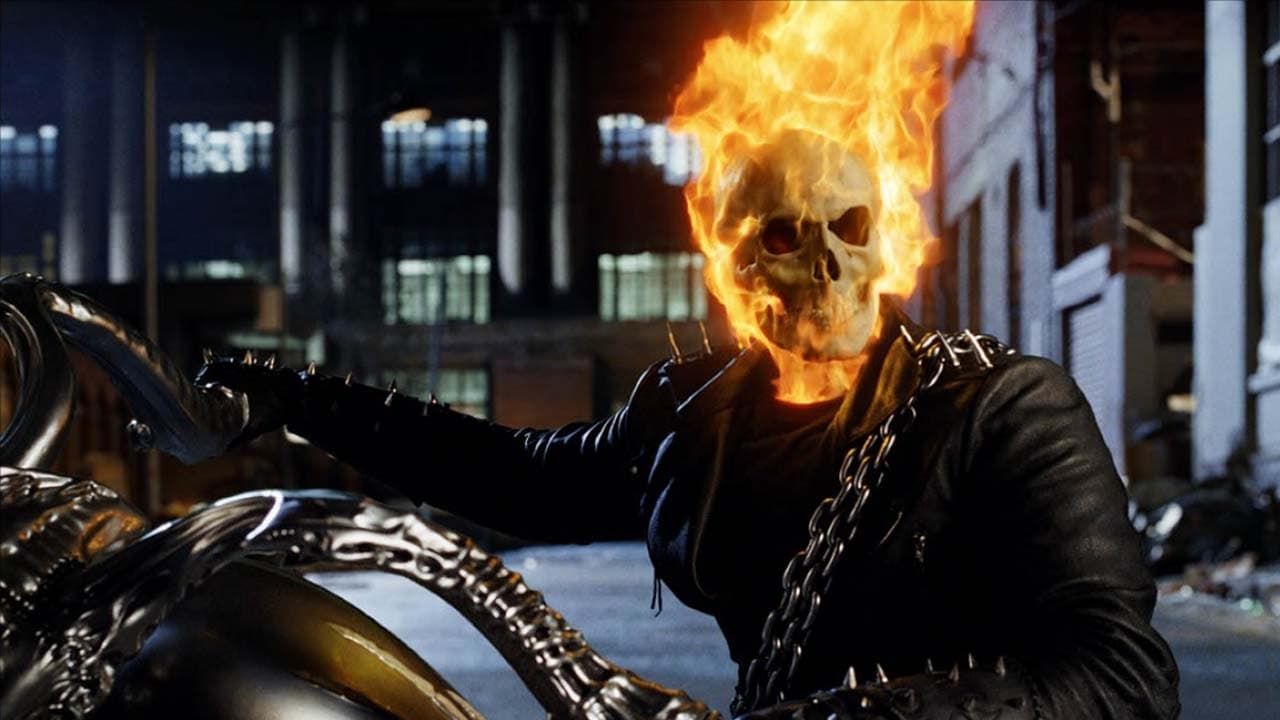 Nicolas Cage in 2007's 'Ghost Rider'.