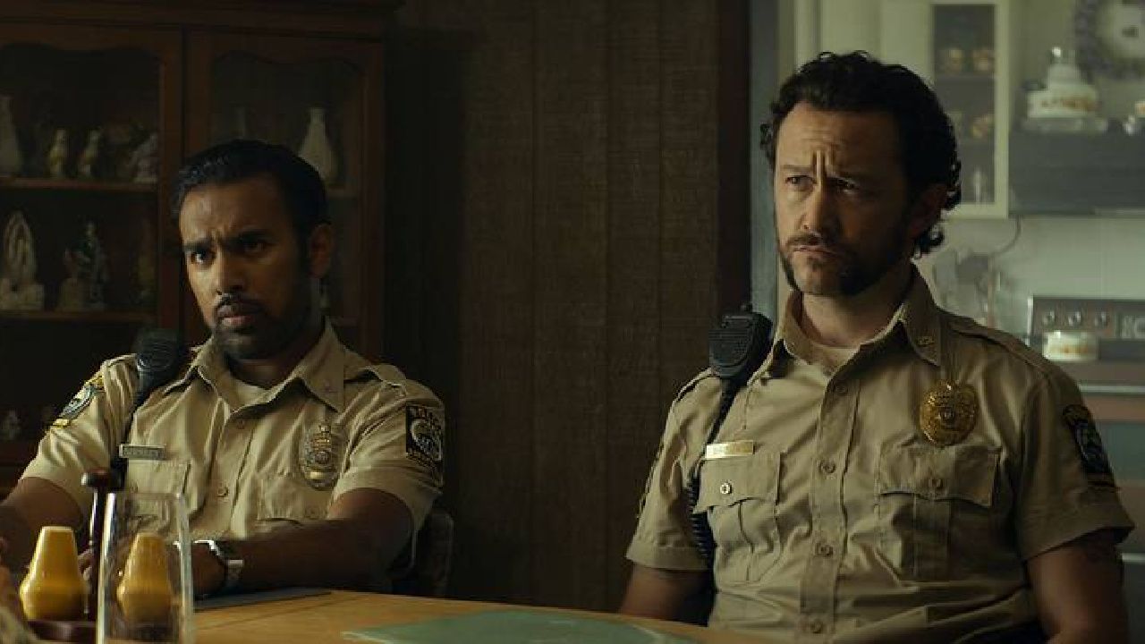 (L to R) Himesh Patel and Joseph Gordon-Levitt in 'Greedy People'. Photo: Lionsgate.