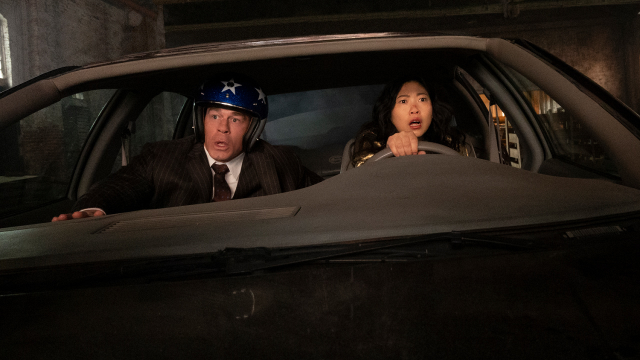 John Cena and Katie Awkwafina in “Jackpot!”