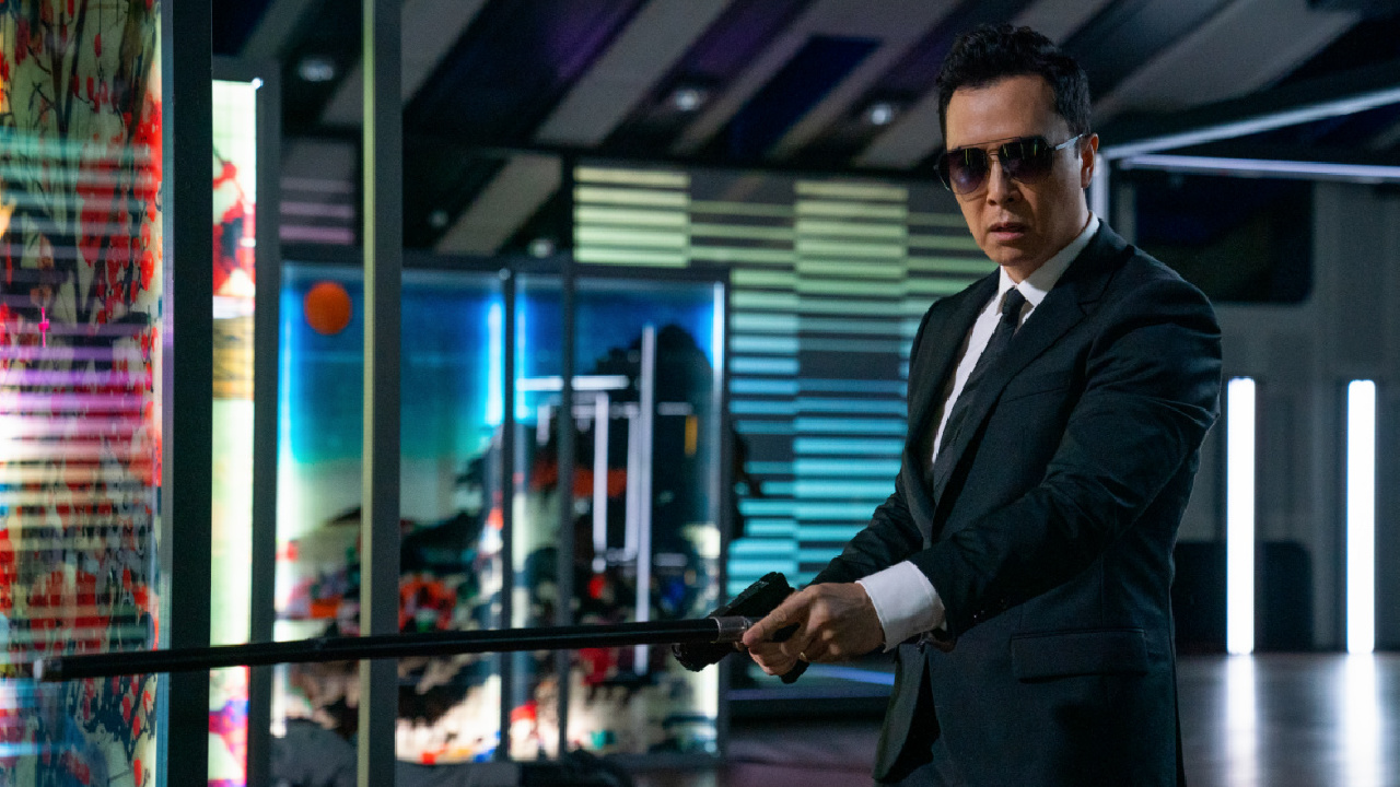 Donnie Yen as Caine in 'John Wick: Chapter 4.'