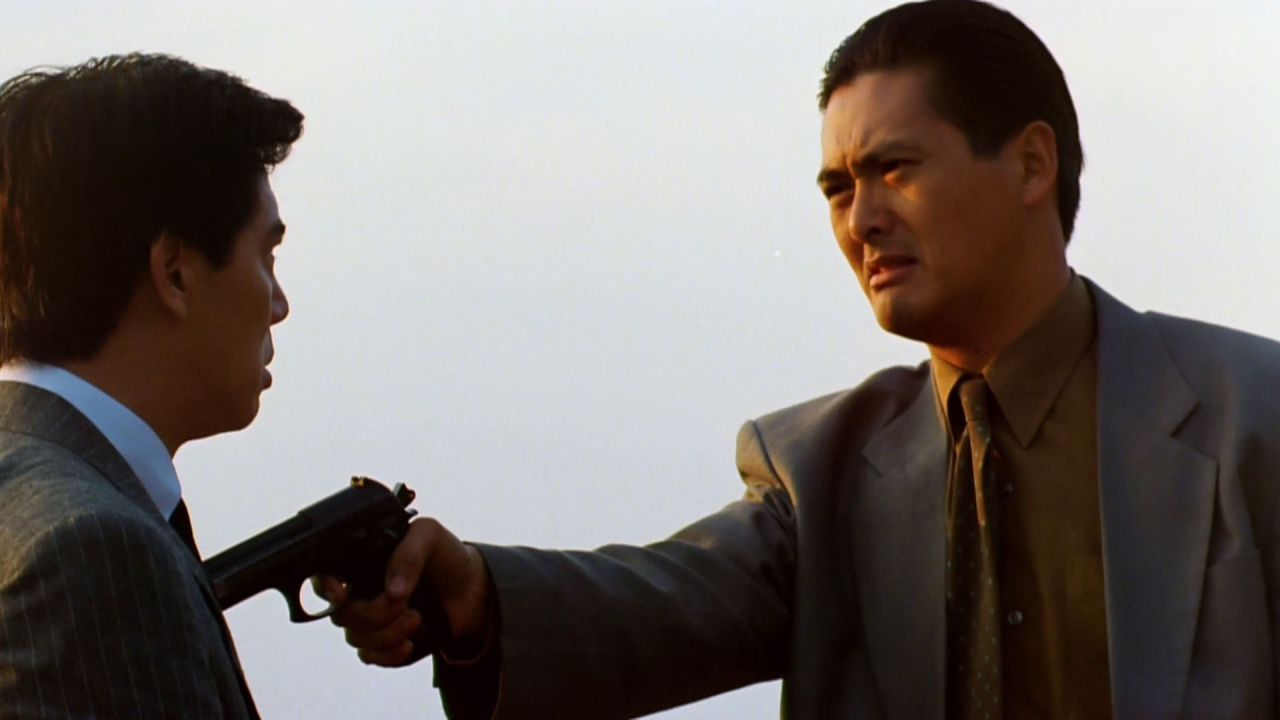 (Right) Chow Yun-fat in 1989's 'The Killer'. Photo: Golden Princess Film Production.