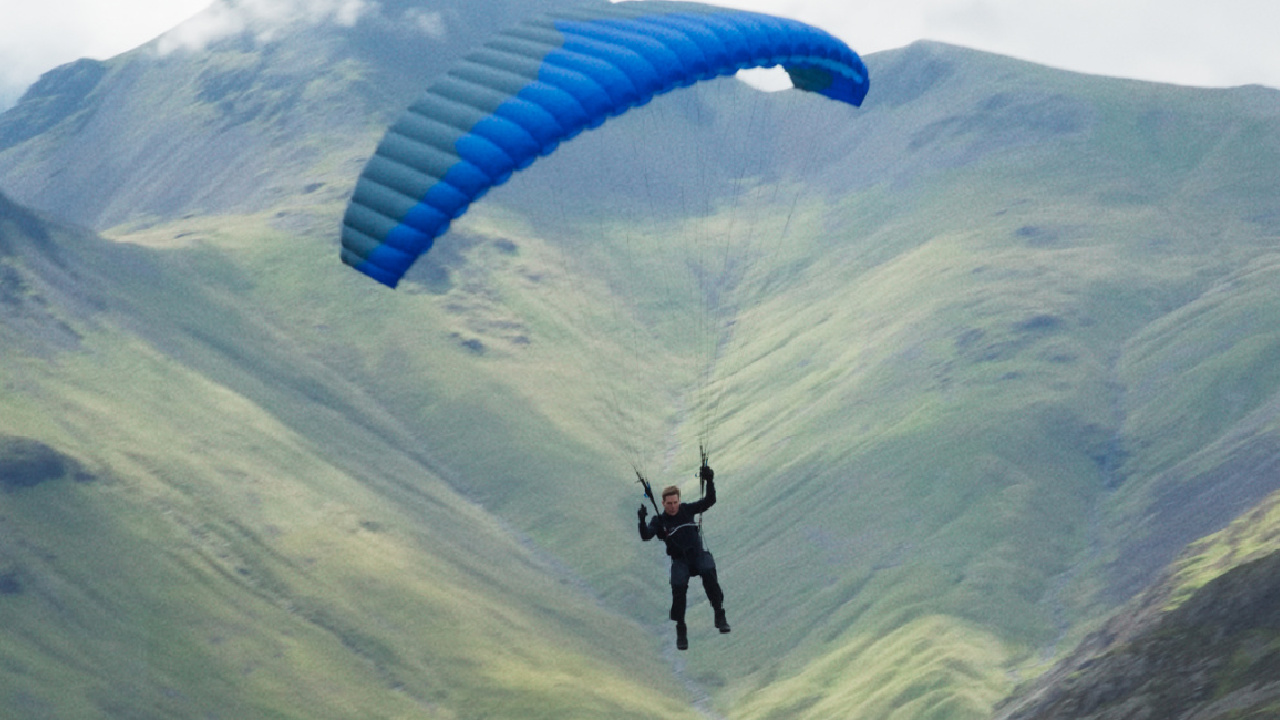 Tom Cruise in 'Mission: Impossible Dead Reckoning Part One' from Paramount Pictures and Skydance.