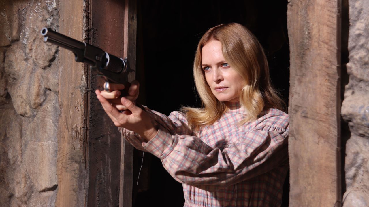 Heather Graham as Pandora in the horror/thriller, 'Place of Bones', a The Avenue release. Photo courtesy of The Avenue.