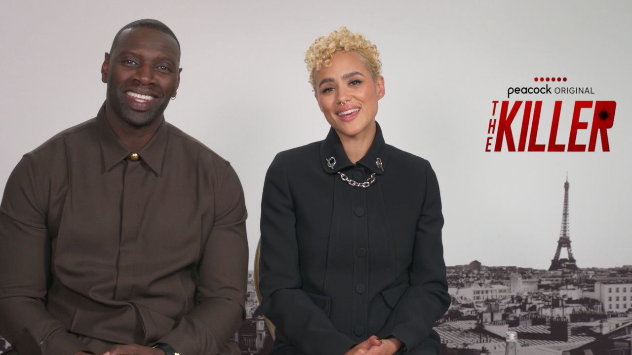 (L to R) Omar Sy and Nathalie Emmanuel star in 'The Killer', directed by John Woo.