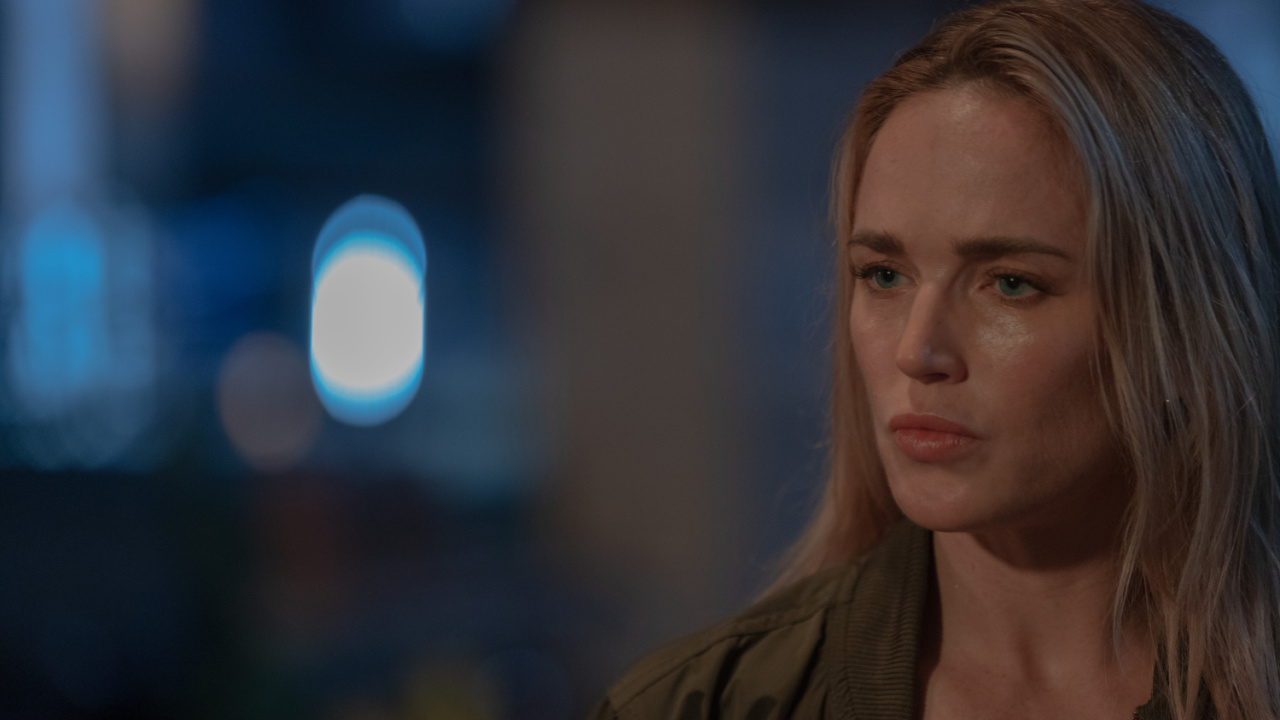 Caity Lotz in 'The Lockdown'. Photo: Paramount Home Entertainment and Tiger Style Media.