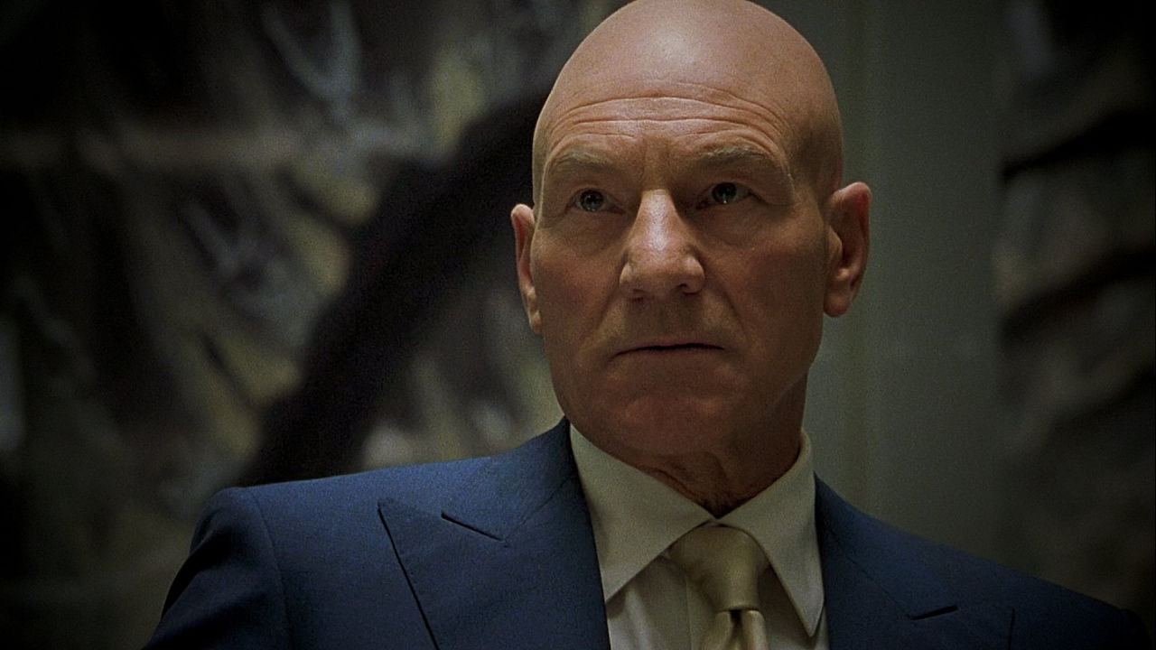 Patrick Stewart as Professor Charles Xavier in 'X2'.