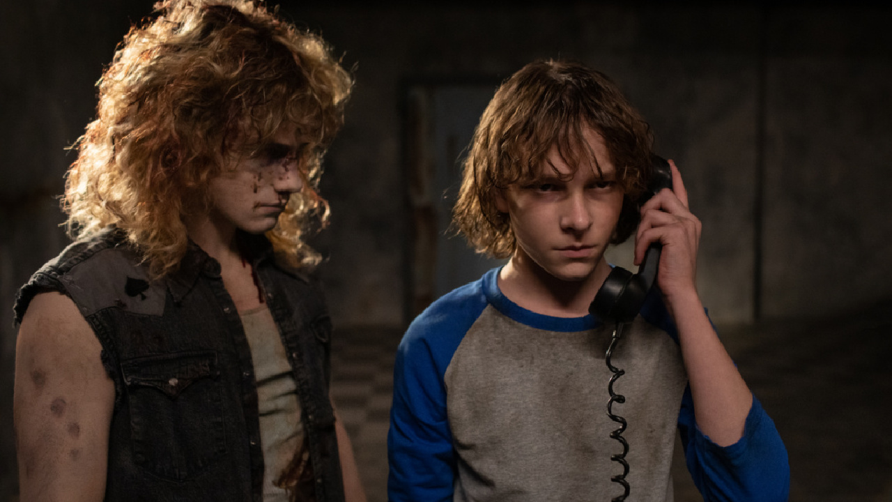 (L to R) Vance Hopper (Brady Hepner) and Finney Shaw (Mason Thames) in 'The Black Phone,' directed by Scott Derrickson.