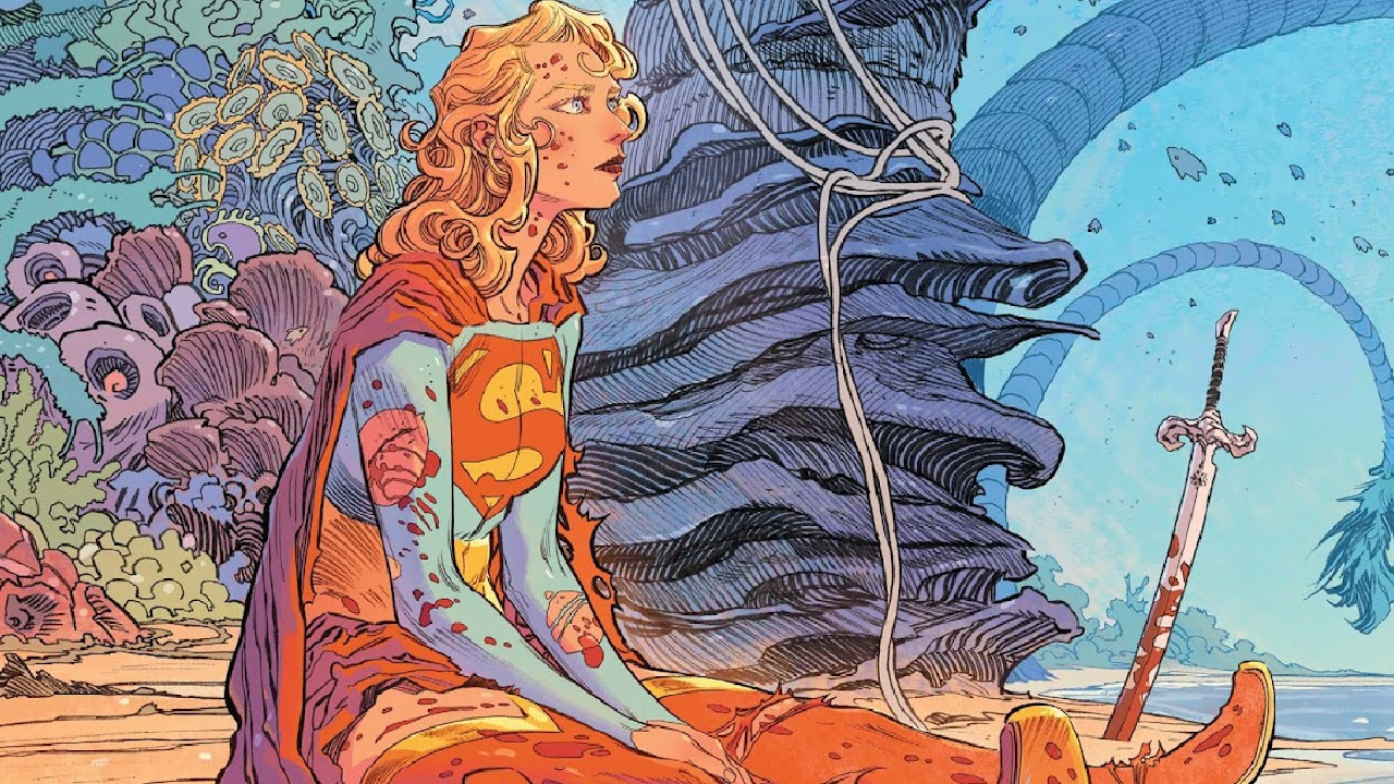 DC Comics' Supergirl from writer Tom King's 'Supergirl: Woman of Tomorrow.' Photo courtesy of DC.com.