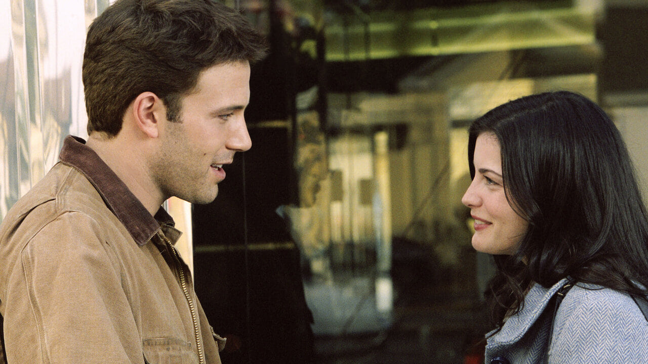 (From left to right) Ben Affleck and Liv Tyler in “Jersey Girl”. Photo: Miramax Films.