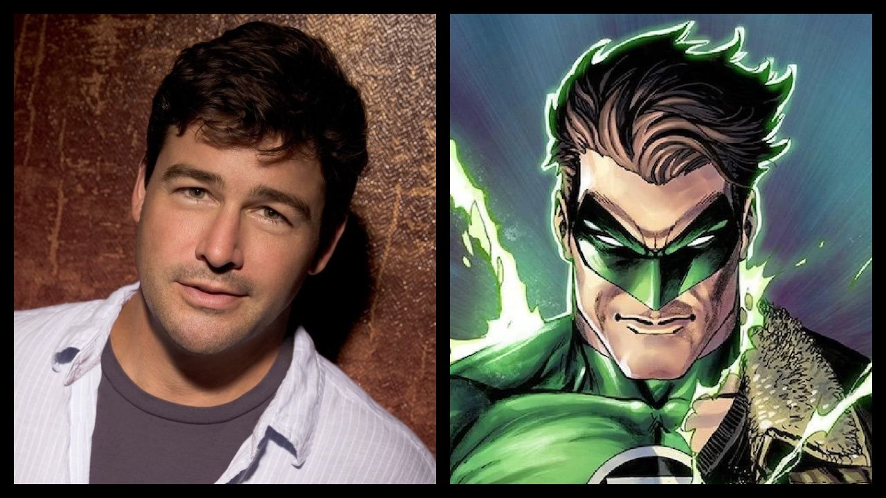 (Left) Kyle Chandler in 'Friday Night Lights'. Photo: Universal Television. (Left) DC Comics' Green Lantern. Photo: DC Comics.