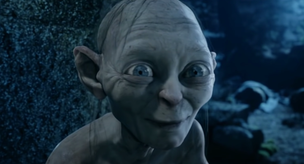 Andy Serkis as Gollum in 'The Lord of the Rings: The Two Towers'. Photo: New Line Cinema.