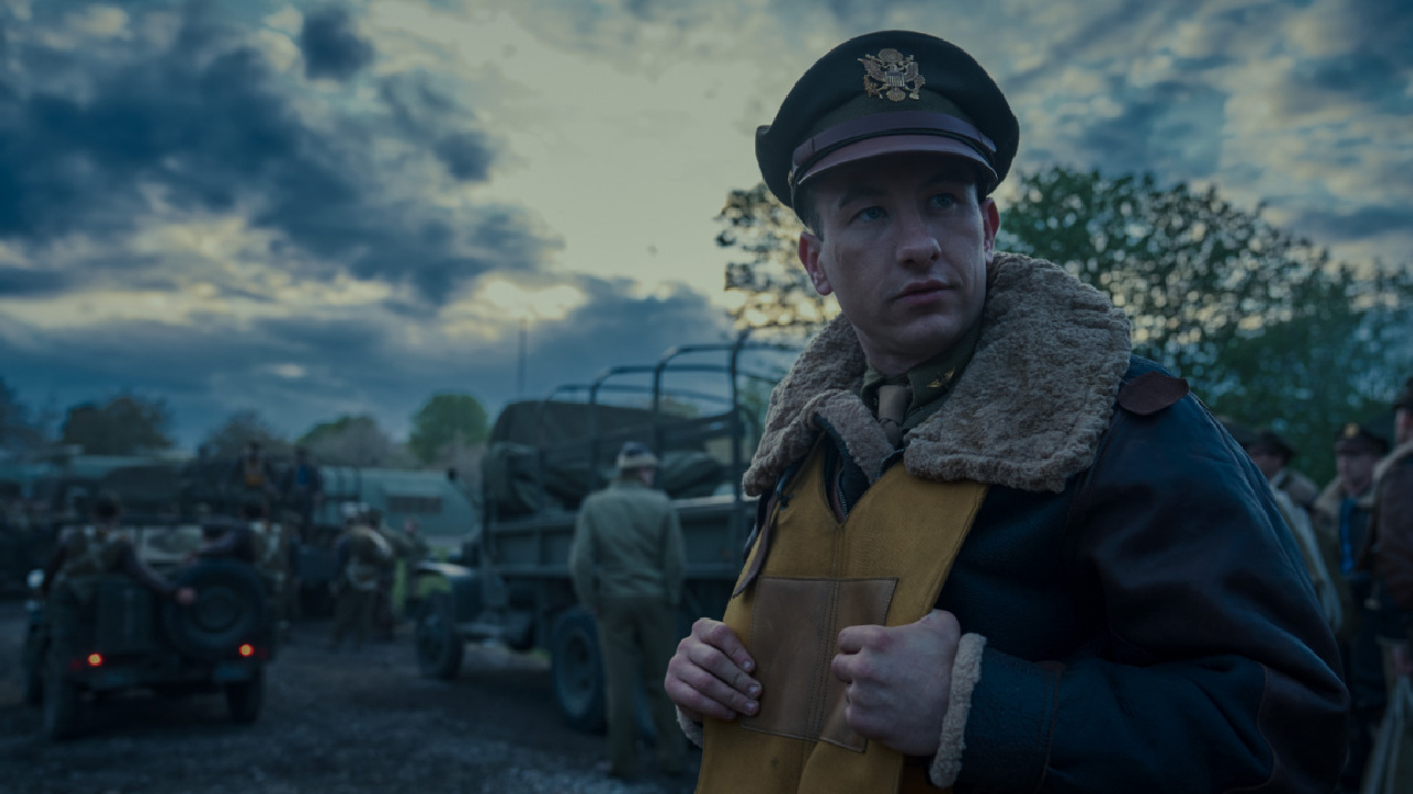 Barry Keoghan in 'Masters of the Air,' premiering January 26, 2024 on Apple TV+.