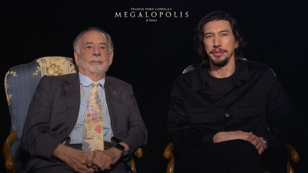 ‘Megalopolis’ Interview: Francis Ford Coppola and Adam Driver