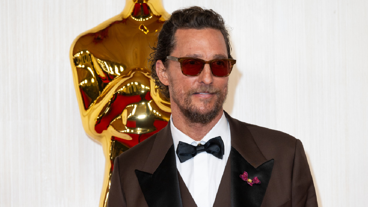 Matthew McConaughey at The 96th Oscars® at the Dolby® Theatre at Ovation Hollywood on Sunday, March 10, 2024. Credit/Provider: Nick Agro ©A.M.P.A.S. Copyright: ©A.M.P.A.S.