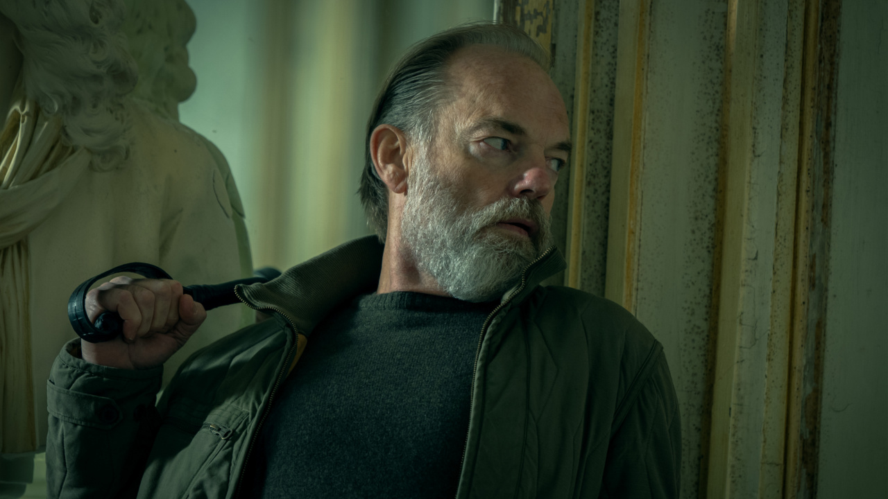 Hugo Weaving in 'Slow Horses' season 4 now streaming on Apple TV+.