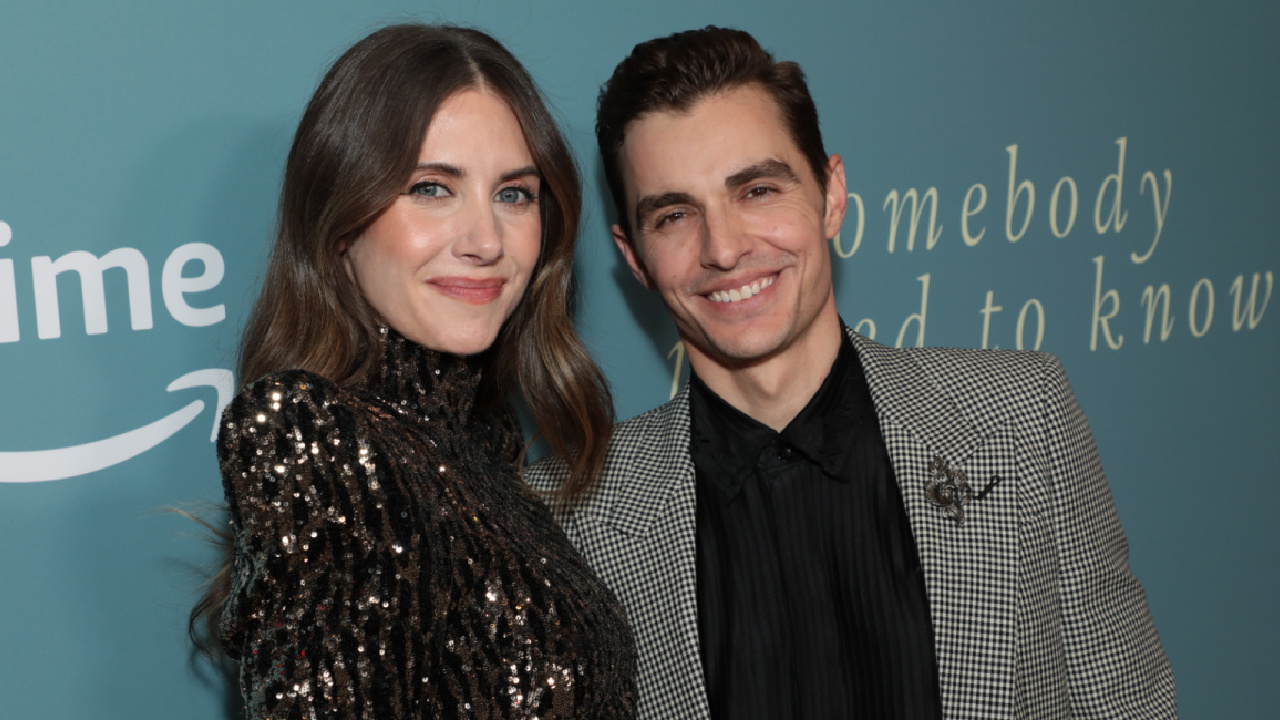 (L to R) Alison Brie and director Dave Franco at the premiere of Prime Video's 'Somebody I Used to Know.'