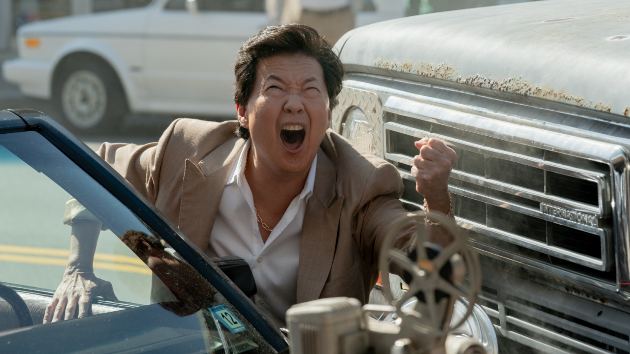 Ken Jeong as Manager Mike in the Romantic Comedy, 'The 4:30 Movie', a Saban Films release. Photo courtesy of Ralph Bavaro.