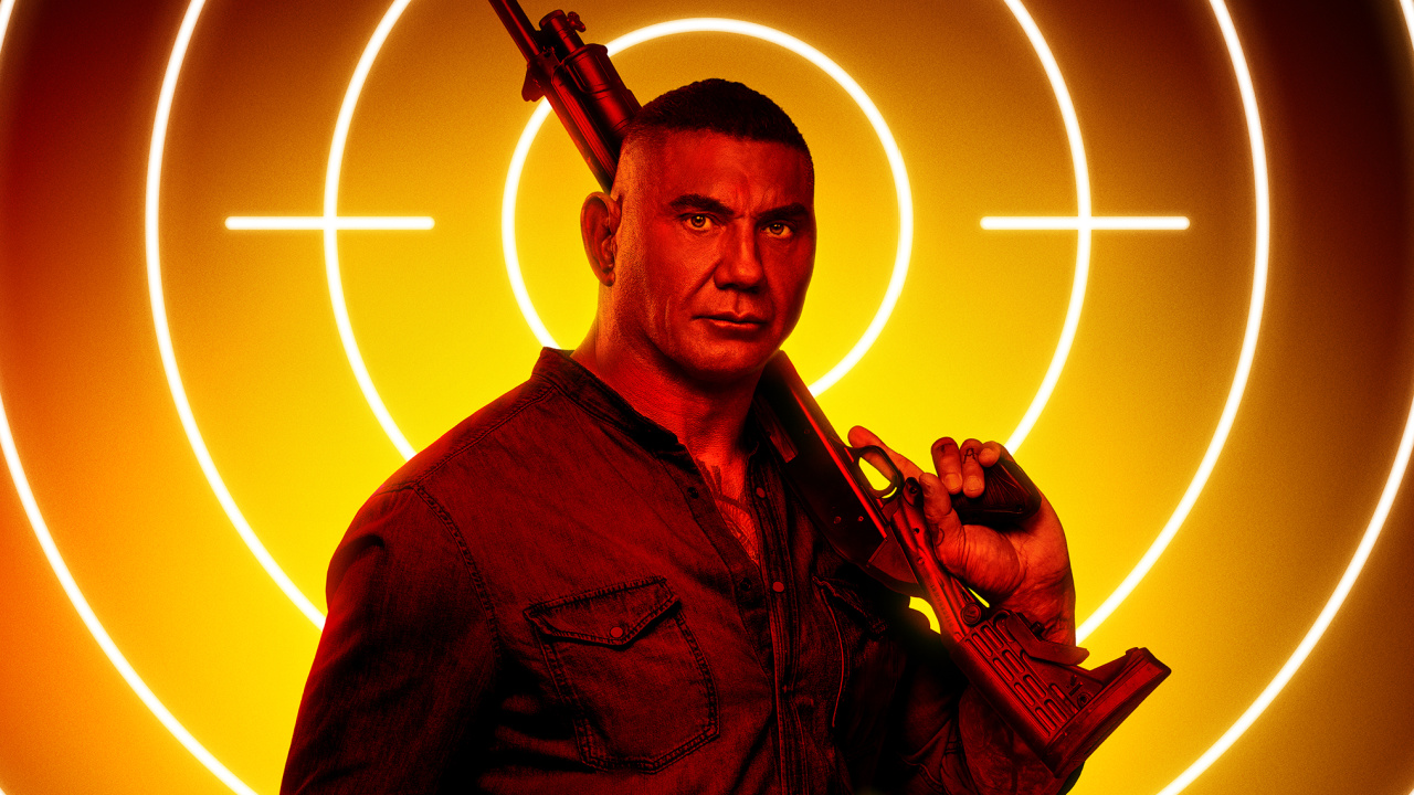 Dave Bautista in 'The Killer's Game'. Photo: Lionsgate.