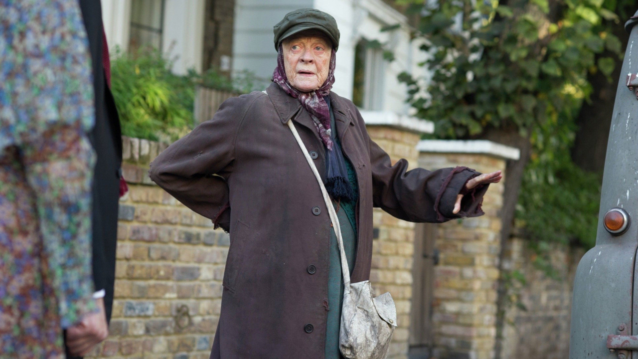 Maggie Smith in 'The Lady in the Van'. Photo: Sony Pictures Releasing.