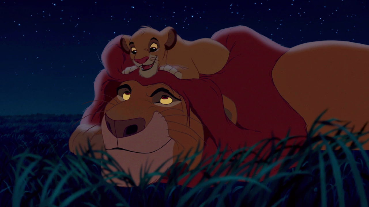 James Earl Jones as the voice of Mufasa in 'The Lion King'. Photo: Disney.