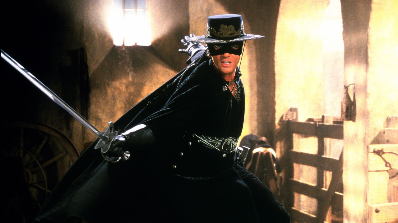 Antonio Banderas in 'The Mask of Zorro'. Photo: TriStar Pictures.