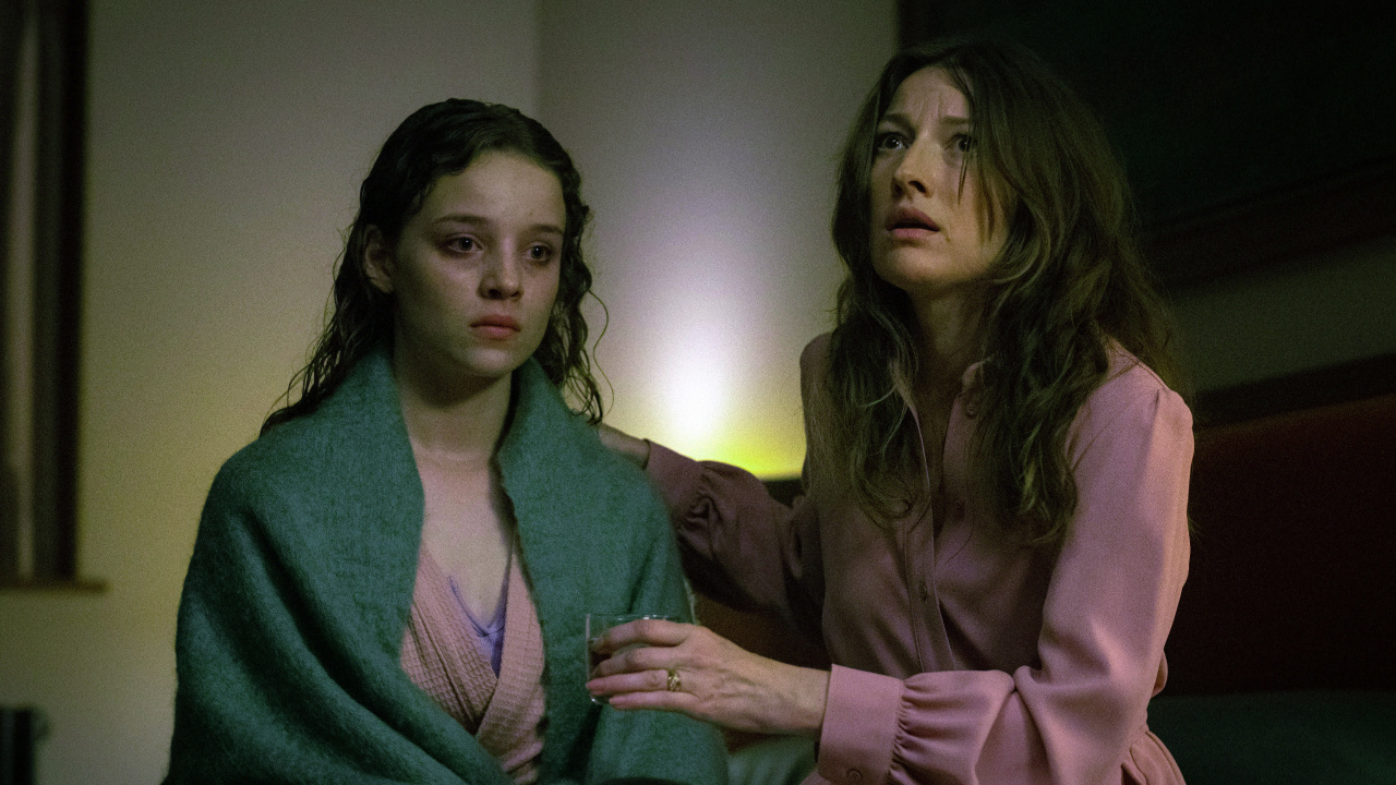 (L to R) Bo Bragason as “Clara Radley” and Kelly Macdonald as “Helen Radley” in the comedy horror 'The Radleys', a Lionsgate release. Photo courtesy of Lionsgate.