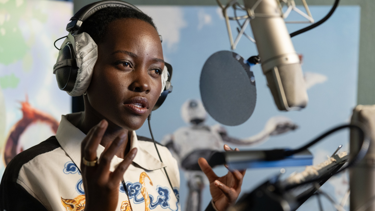 Lupita Nyongó voices Roz in DreamWorks Animation’s 'The Wild Robot', directed by Chris Sanders. © 2024 DreamWorks Animation. All Rights Reserved.