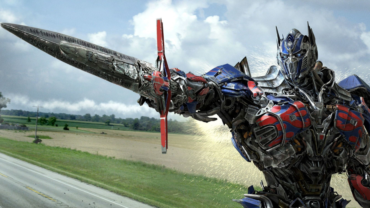 Optimus Prime in 'Transformers: The Last Knight'. Photo: Paramount.