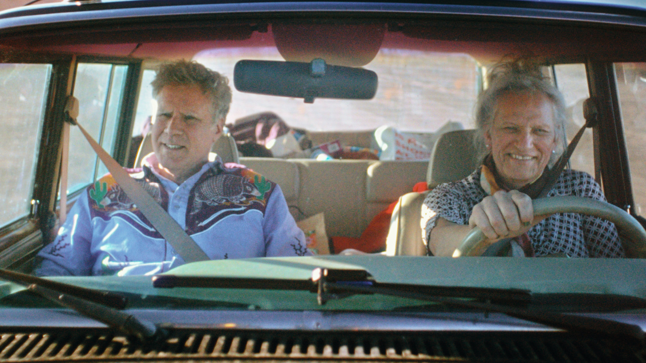 (L to R) Will Ferrell and Harper Steele in 'Will & Harper'. Photo: Netflix.