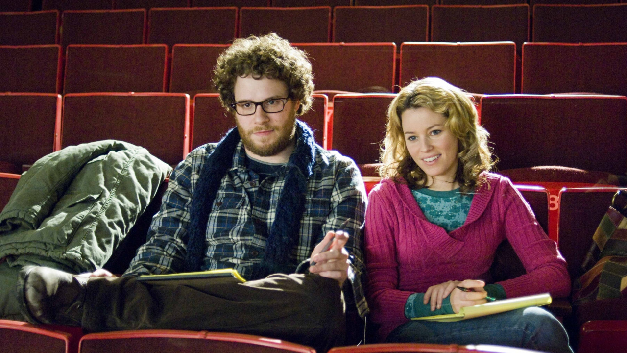 (Left to right) Seth Rogen and Elizabeth Banks in 