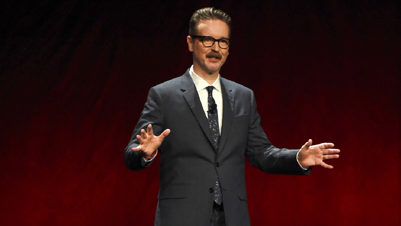 'The Batman' director Matt Reeves at CinemaCon 2022. Photos: Eric Chardonneau.