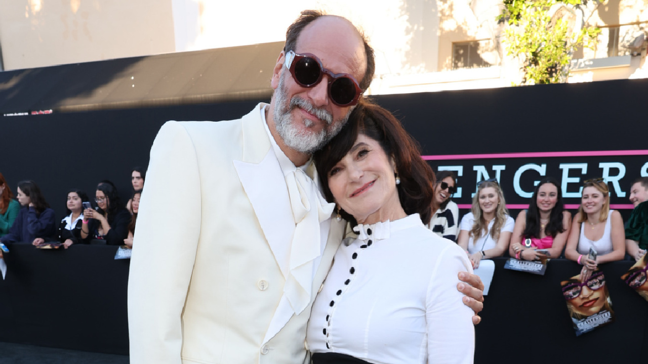 (L to R) Director Luca Guadagnino and producer Amy Pascal attend the Los Angeles Premiere of Amazon MGM Studios’ 'Challengers' at Regency Village Theatre on April 16, 2024 in Los Angeles, California. Photo by Eric Charbonneau/Getty Images for Amazon MGM Studios.