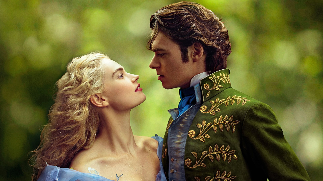 (From left to right) Lily James and Richard Madden in “Cinderella”. Photo: Walt Disney Studios.