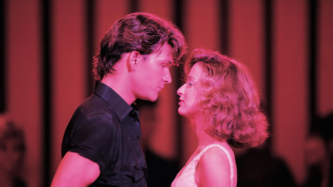 (L to R) Patrick Swayze and Jennifer Grey in 'Dirty Dancing'. Photo: Vestron Pictures.