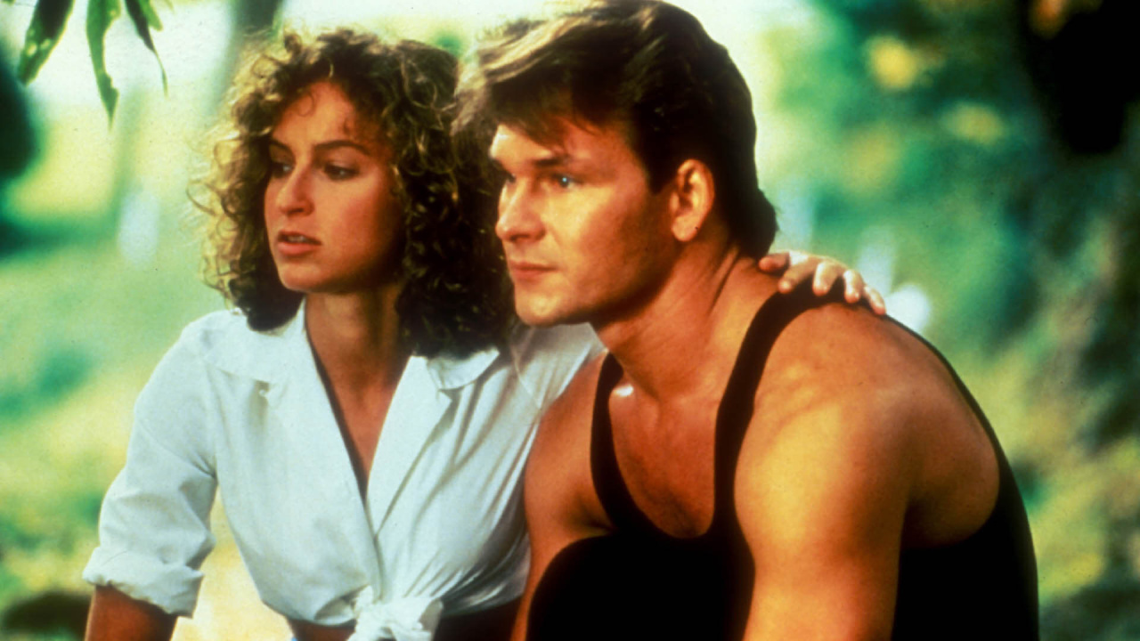 (L to R) Jennifer Grey and Patrick Swayze in 'Dirty Dancing'. Photo: Vestron Pictures.