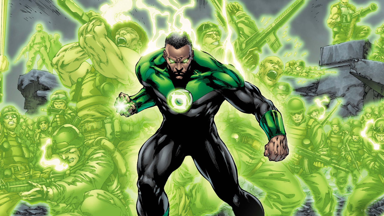 DC Comics' Green Lantern John Stewart. Photo: DC Comics.