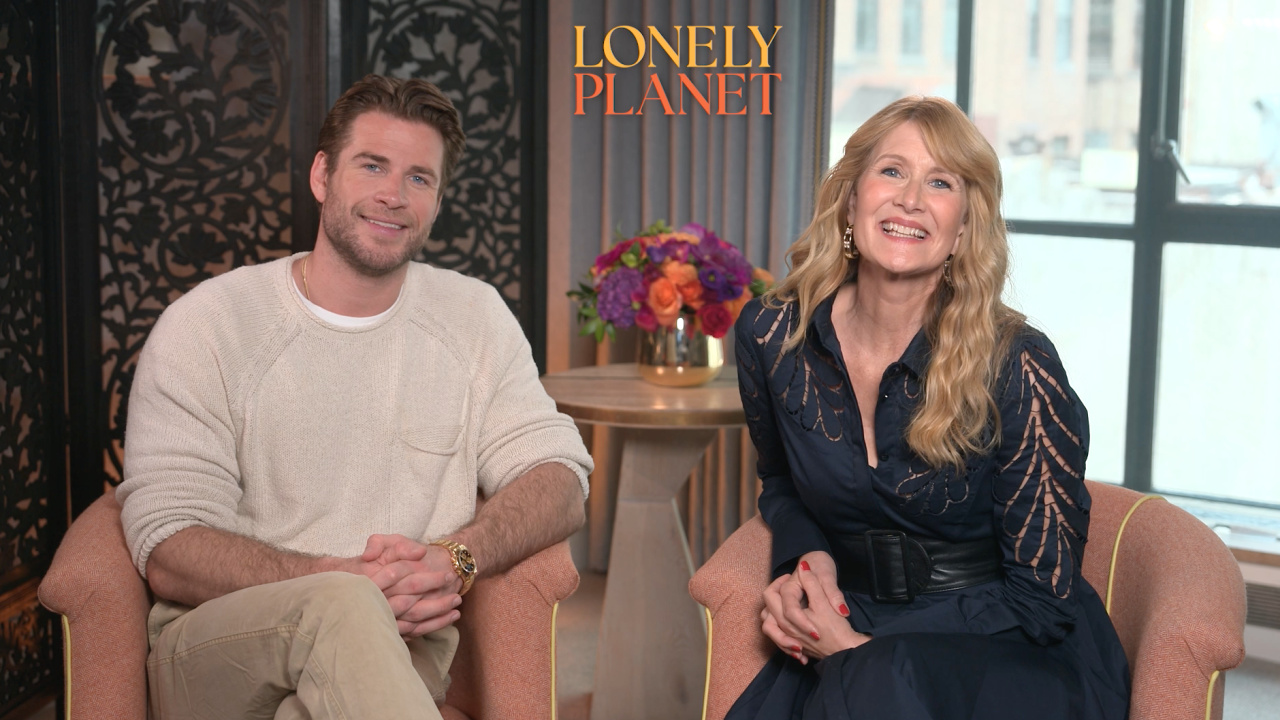 'Lonely Planet' Interview: Liam Hemsworth and Laura Dern