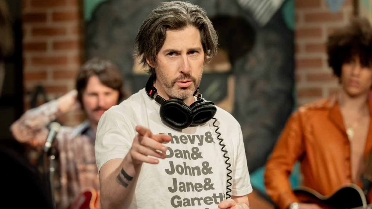 Director Jason Reitman on the set of Columbia Pictures' 'Saturday Night.'